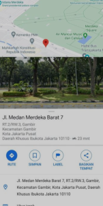 cara melihat lokasi kita dimana